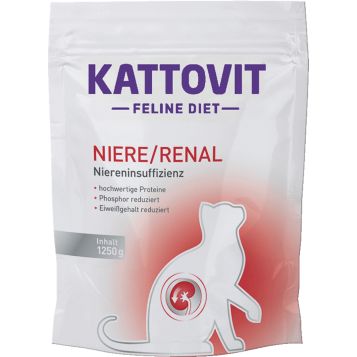 Kattovit Niere/Renal Trockenfutter - 1,25 kg