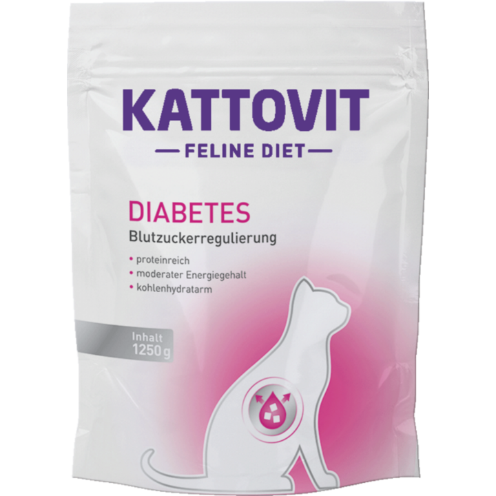 Kattovit Diabetes/Gewicht Trockenfutter - 1,25 kg