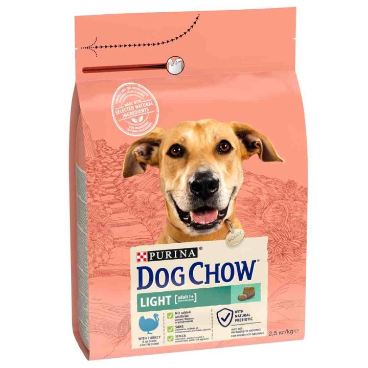 PURINA Dog Chow Adult Light Pute - 2,5 kg