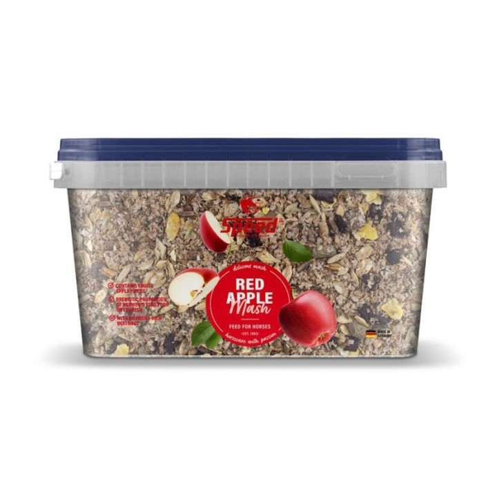Nahrungsergänzungsmittel für Pferde Speed Mash Red Apple