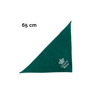 Schecker - Besticktes Halstuch, Prinzessin + Krone + Name [65cm - Petrol]