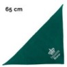 Schecker - Besticktes Halstuch, Prinzessin + Krone + Name [65cm - Petrol]