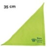 Schecker - Besticktes Halstuch kleiner König + Krone + Name [35cm - Kiwi]