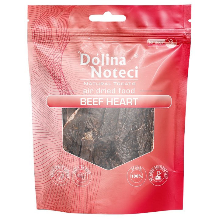 Dolina Noteci Natural Treats Rinderherz - Sparpaket: 3 x 100 g