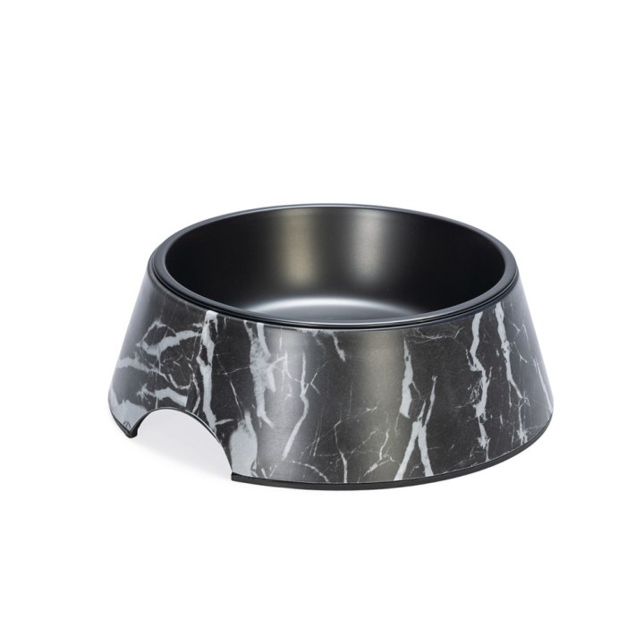 Designed by Lotte Melamin-Futternapf Meis, schwarz - 350 ml, Ø 17,5 cm