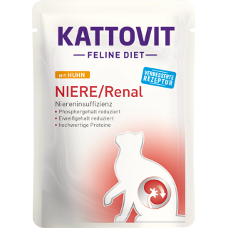 Kattovit Niere/Renal Huhn - 85 g Beutel