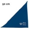 Schecker - Besticktes Halstuch kleiner König + Krone + Name [50cm - Blau]