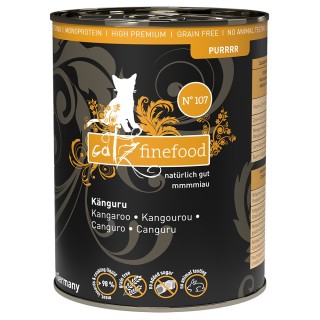 catz finefood Purrrr Dose 6 x 400 g - No. 107 Känguru
