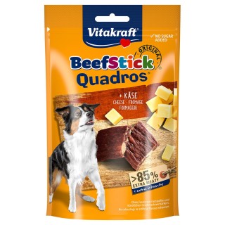 Sparpaket Vitakraft Beef Stick Quadros 7 x 70 g - Käse