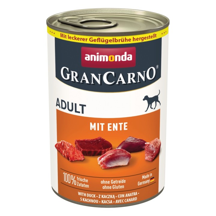 animonda GranCarno Original Adult 6 x 400 g - mit Ente