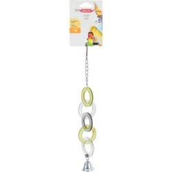 Spielzeug Ringe mit Glocke für Vögel Zolux (x3)