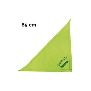 Schecker - Besticktes Halstuch Security + Name [65cm - Kiwi]