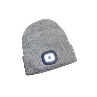 Strickmütze mit LED-Licht