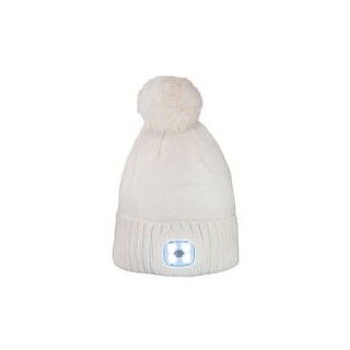 Bommelmütze mit LED-Licht