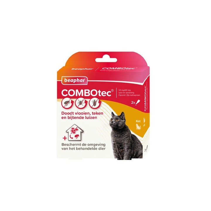 Beaphar COMBOtec Katze - 2 Pipetten