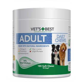 Vet's Best Adult Daily Chews Huhn - 400 g (180 Chews)