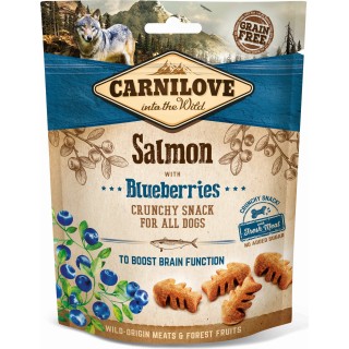Carnilove Crunchy Snack Salmon with Blueberries - 200 g