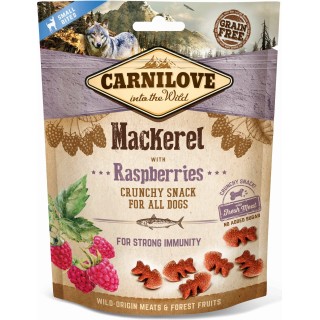Carnilove Crunchy Snack Mackerel with Raspberries - 200 g