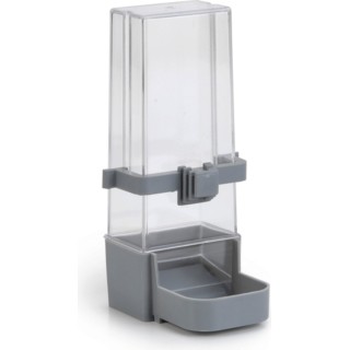 beeztees Futter- und Wassernapf für Sittich - Grau