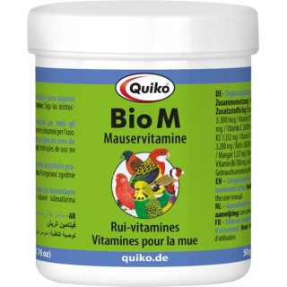 Quiko Bio M - Mauser für Ziervögel - 50 g