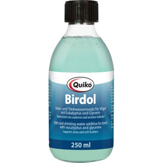 Quiko Birdol Bade- und Trinkwasserzusatz für Ziervögel - 250 ml