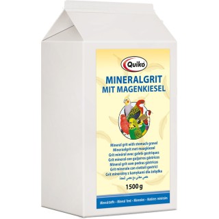 Quiko Mineralgrit mit Magenkiesel für Ziervögel - 1.500 g