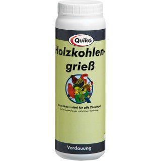 Quiko Holzkohlengriess für Ziervögel - 270 g