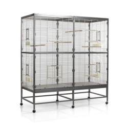 Innenvoliere Montana Paradiso 150 - L 150 x B 65 x H 161 cm (2 Pakete*)