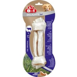 8IN1 Beef Delights Kauknochen L
