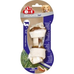 8in1 Beef Delights Kauknochen S