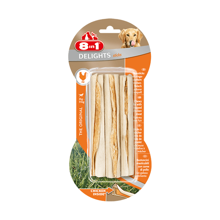 8in1 Delights Kausticks 3 Stück