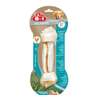 8in1 Delights Pro Dental Kauknochen L
