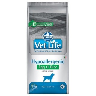 FARMINA Vet Life Hypoallergenic Egg &amp, Rice Hund 12 kg