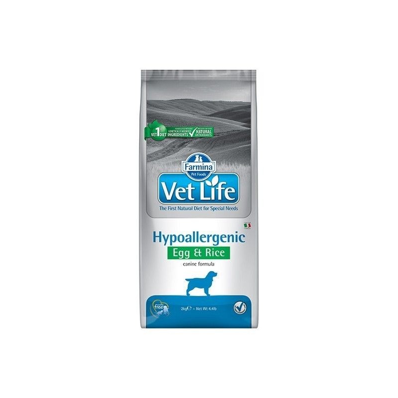 FARMINA Vet Life Hypoallergenic Egg &amp, Rice Hund 12 kg