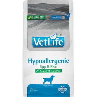 FARMINA Vet Life Hypoallergenic Egg &amp, Rice Hund 2 kg