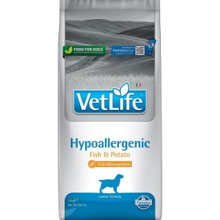 FARMINA Vet Life Hypoallergenic Fish &amp, Potato Hund 12 kg