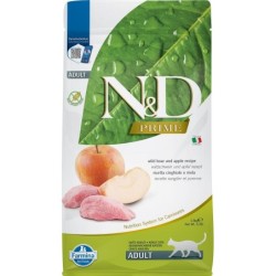 FARMINA N&amp,D Boar &amp, Apple Adult Cat 1.5 kg