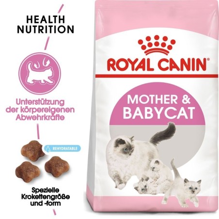 ROYAL CANIN MOTHER &amp, BABYCAT Katzenfutter für tragende Katzen und Kitten 2 kg