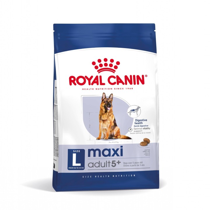 ROYAL CANIN MAXI Adult 5+ Trockenfutter für ältere große Hunde 15 kg