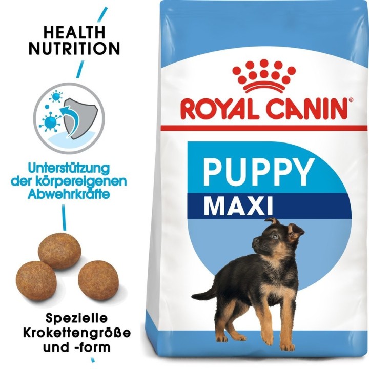 ROYAL CANIN MAXI Puppy Welpenfutter trocken für große Hunde 15 kg