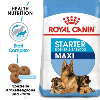 ROYAL CANIN MAXI Starter für tragende Hündin und Welpen 15 kg