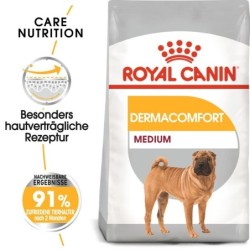 ROYAL CANIN MEDIUM Dermacomfort Trockenfutter für mittelgroße Hunde mit empfindlicher Haut 3 kg