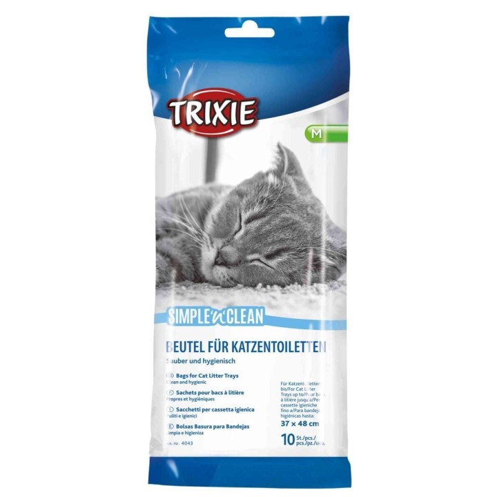 TRIXIE Simple'n'Clean Beutel für Katzentoiletten 10 St M