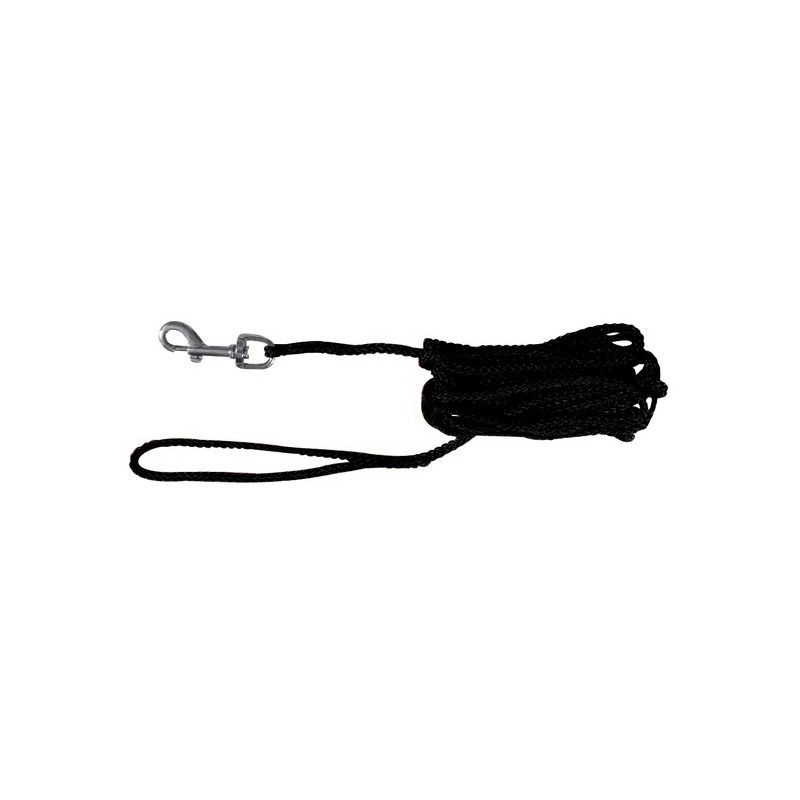 TRIXIE Schleppleine 15 m schwarz