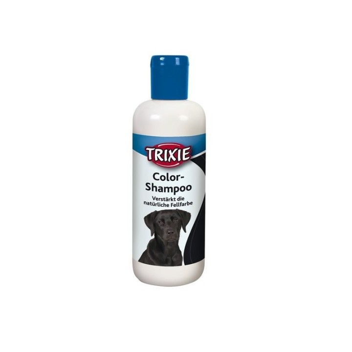 TRIXIE Color Shampoo für Hunde mit schwarzem oder dunklem Fell 250 ml