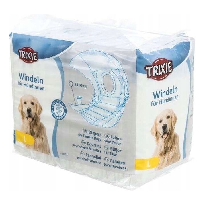 TRIXIE Windeln für Hündinnen L 12 St