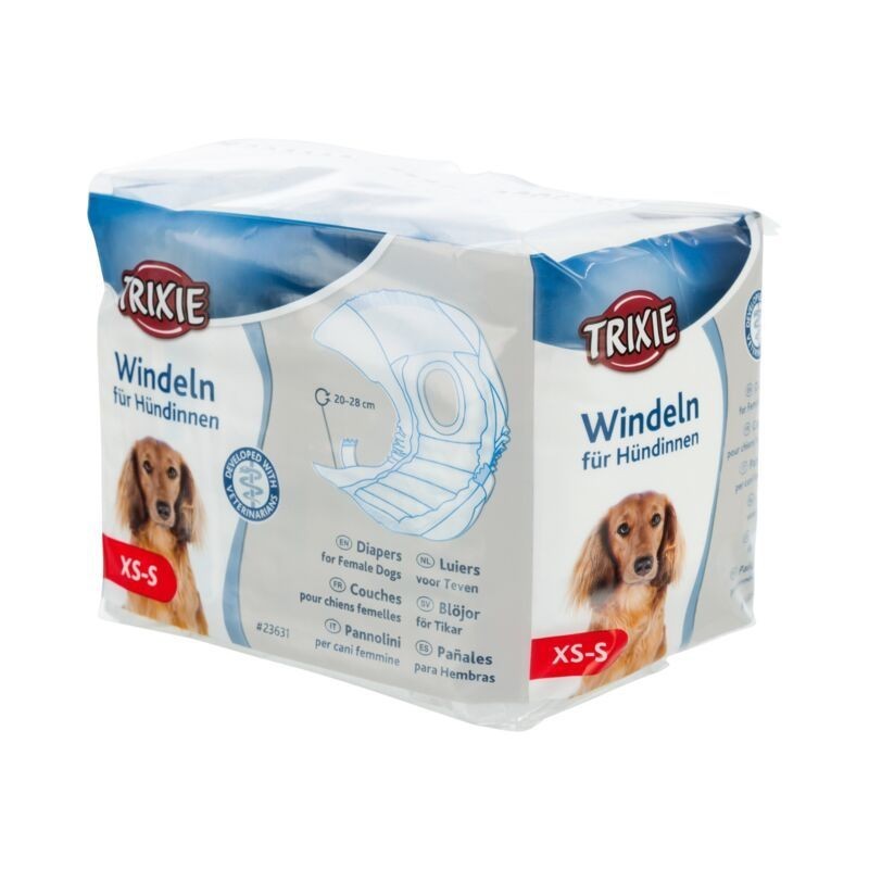 TRIXIE Windeln für Hündinnen XS-S 12 St.