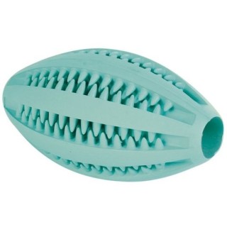 TRIXIE Mintfresh Rugbyball, Naturgummi 11.5 cm