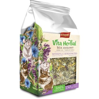 VITAPOL Mix Kräutergarten für Nagetiere und Kaninchen 150 g