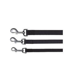 TRIXIE Classic Leine XS-S 1.2 m/15 mm schwarz